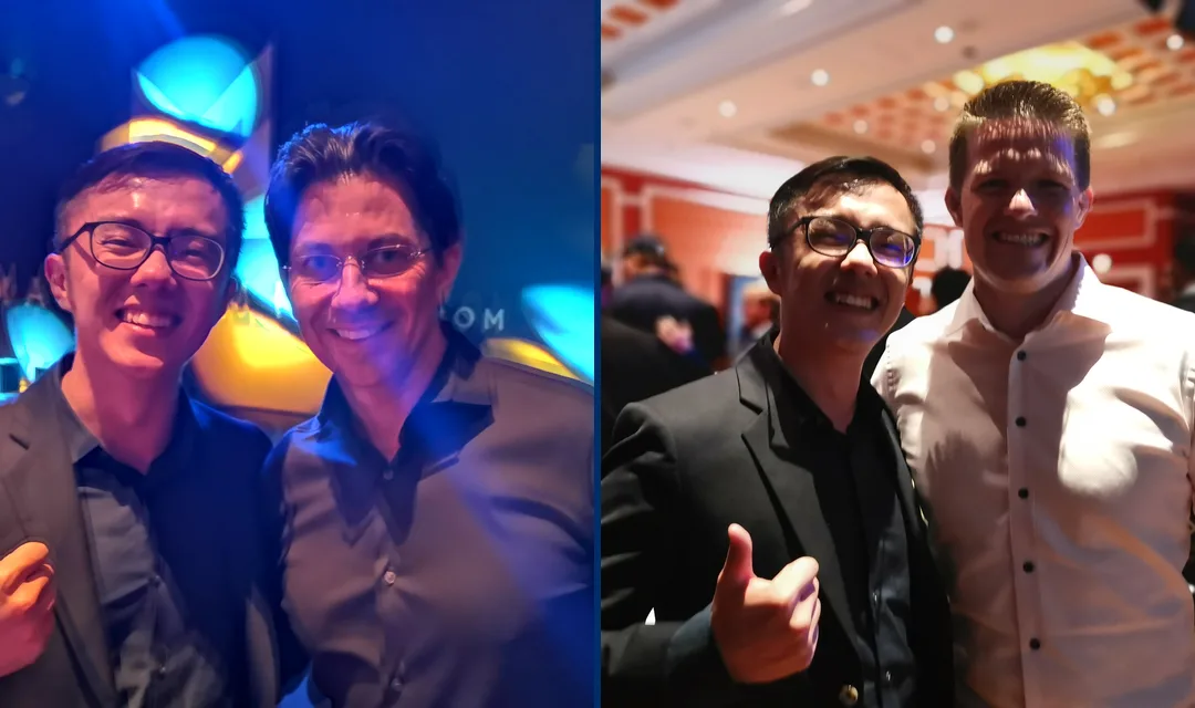 With Dean Graziosi and Russell Brunson