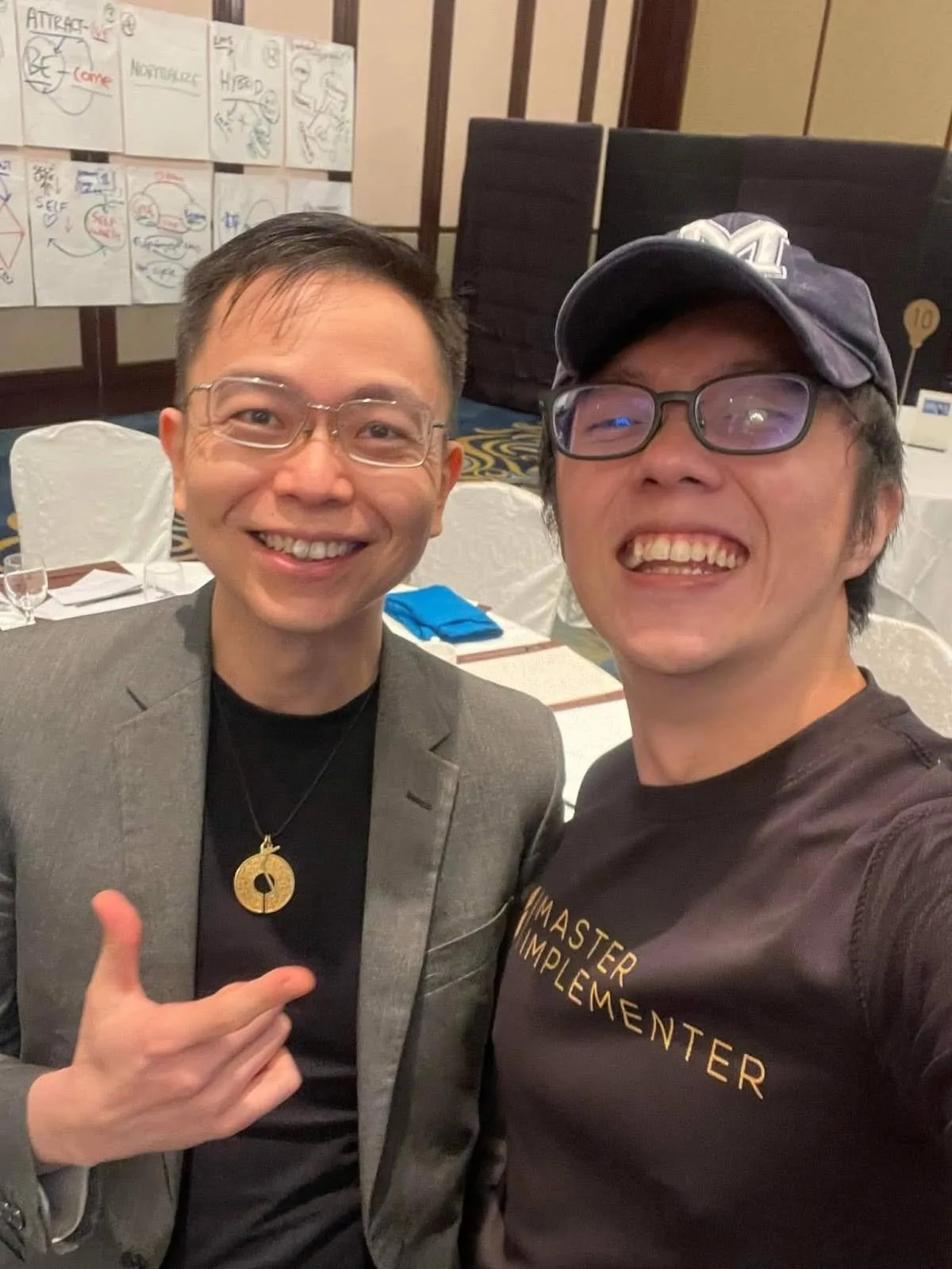 With my mentor Stuart Tan