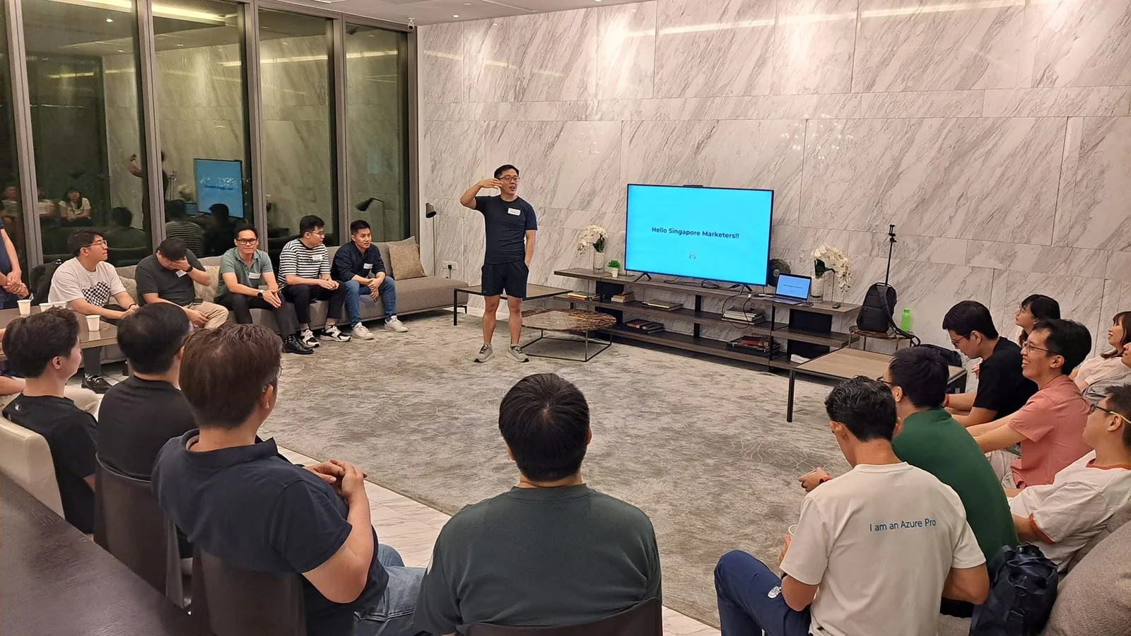 Speaking to one of Singapore's top marketing communities